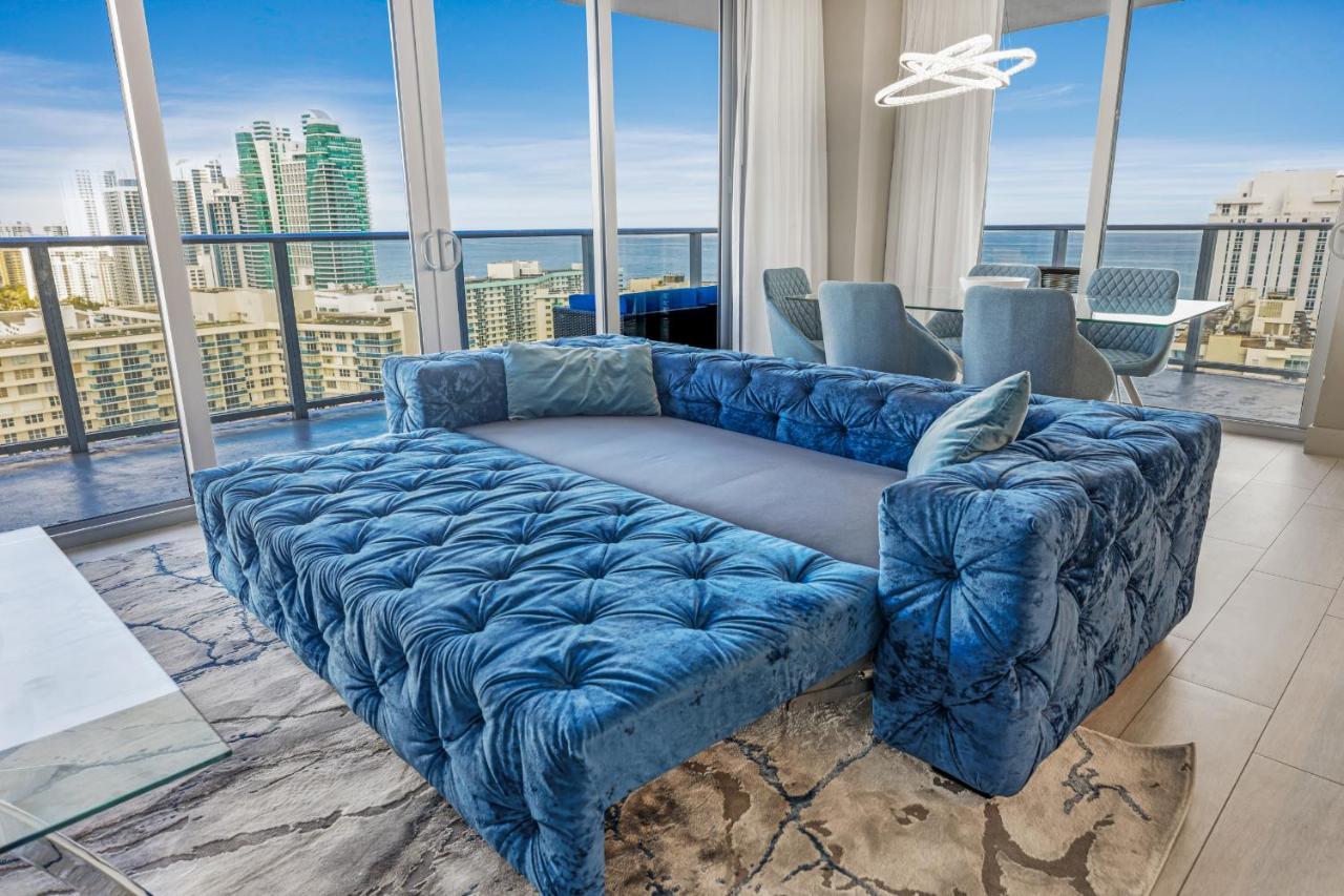 Hyde Beach House Resort - Million Apartment 2Bd 2Ba, Direct Ocean View, 1 Min From Beach, 6 Guests Hollywood Kültér fotó